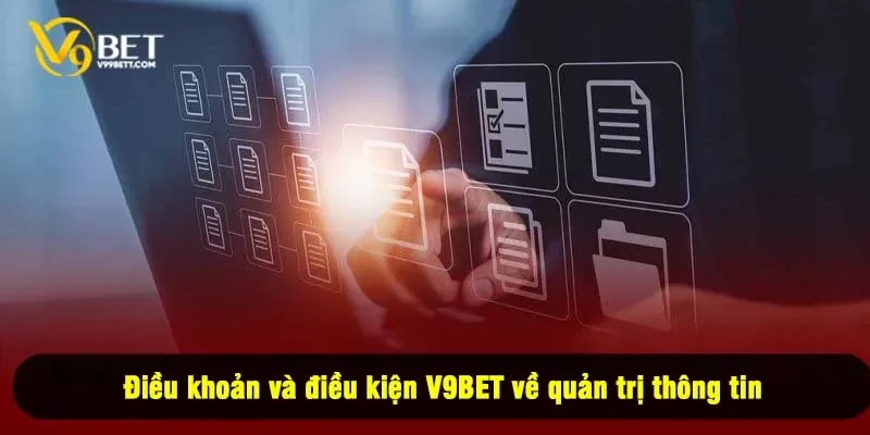 Điều khoản và điều kiện V9BET về quản trị thông tin